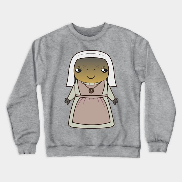 Space Nun Crewneck Sweatshirt by fashionsforfans